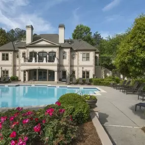 Luxurious Pool at St. Andrews Apartment Homes