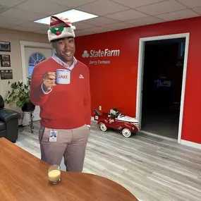 We are eggnog fans at Jerry Farnum's State Farm, especially during National Eggnog day!