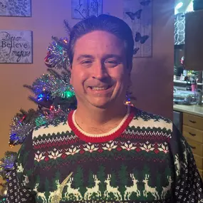 Merry Christmas from our State Farm to you! I'm rocking my ugly sweater this holiday!