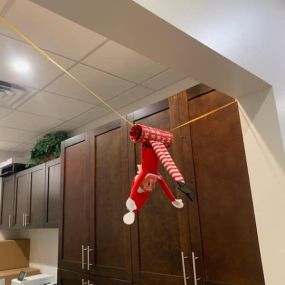 Meet Arthur our office Elf. He has been causing mischief around the office, but we love to see what he will be doing next!!! Stay tuned ????