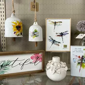 Dragonflies and flowers oh my!