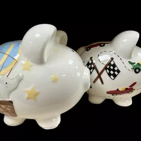 Check out these adorable piggy banks, they're hogging all the cuteness!