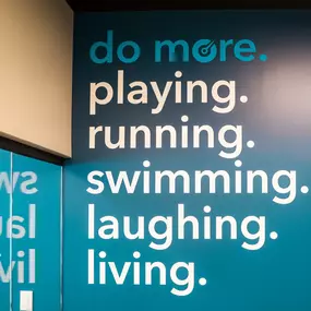 #DoMore 
Playing, 
Running, 
Swimming, 
Laughing, 
Living!