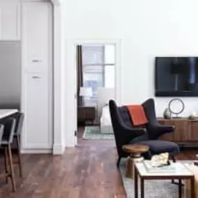 Living Room with TV