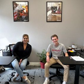 We will miss our amazing intern Alex Miller!   We have enjoyed the last 2 years.  
Monique will miss her office mate most of all.   
We wish you success in your new venture Alex!