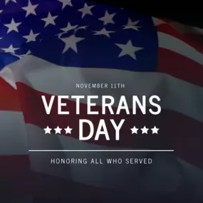 On this Veterans Day, remember to thank our veterans for their service and sacrifices.