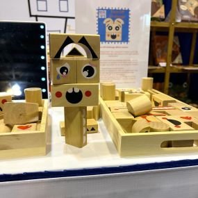 We’re on the search for the BEST toys at ASTRA ????????
& look what we found!!! ????☹️????????????
How cute are these Expression Blocks by Nova Toys??? Coming to The Learning Tree SOON!