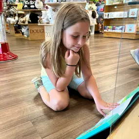 A reader caught in their element ????
We absolutely love having your little readers stop by! ????????????