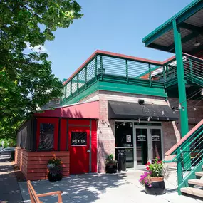 Restaurant facade