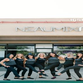 Team Photo at Exterior Entrance of Neaumix Fit
16585 Von Karman Ave
Suite B
Irvine, CA 92606