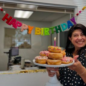 Happy Birthday to our incredible Jackie!! You have made such an amazing impact on our team and our customers!! We are so lucky to have you as part of our work family!!