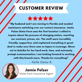 Jamie Pelzer - State Farm Insurance Agent