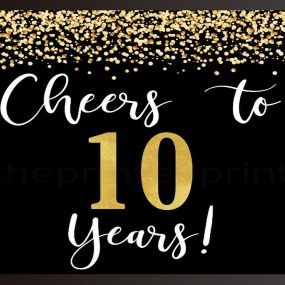 Cheers to 10 years!