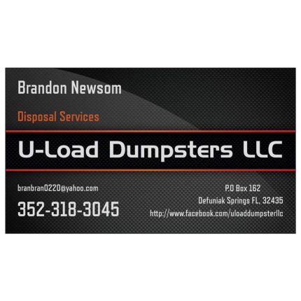 Logo from U-Load Dumpsters