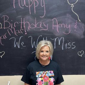 It’s a sad day in our office today????
It’s Amy Clark’s last day with us…
While we we wish her the best…we will miss her greatly! ￼