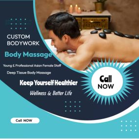 Our traditional full body massage in Boynton Beach, FL
includes a combination of different massage therapies like 
Swedish Massage, Deep Tissue, Sports Massage, Hot Oil Massage
at reasonable prices.