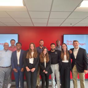 Another successful internship presentation with The Libunao Agency & Drew Federau - State Farm Insurance Agent’s teams! 
Shoutout to our awesome summer intern Angeli! She did a great job today on her part!