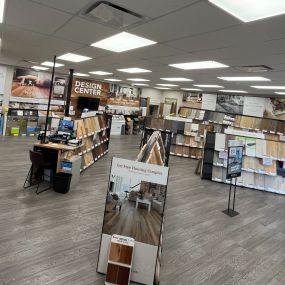 Interior of LL Flooring #1444 - Muncie | Overhead View