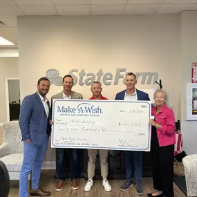 A good neighbor donates $21k to Make-A-Wish