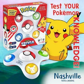 #GameNight #PokemonGame #PlayLocal #BuyLocal #Toys #Toystore #ToysNashville #Nashville #FreeGiftWrap #BirthdayHeadQuarters