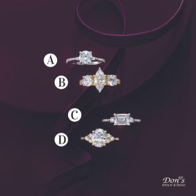 Love is the second-best thing you can give your partner... The first is a promise of forever! Which of these unique engagement rings would YOU choose?