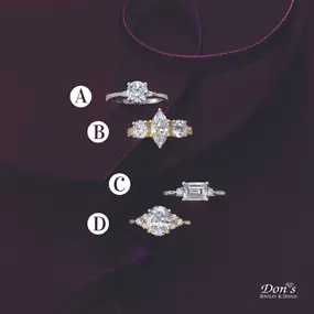 Love is the second-best thing you can give your partner... The first is a promise of forever! Which of these unique engagement rings would YOU choose?