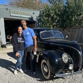 Beautiful morning enjoying cars and coffee at @northwestcoffeeco today! Can’t wait for the next event ❤️ ???? ☕️