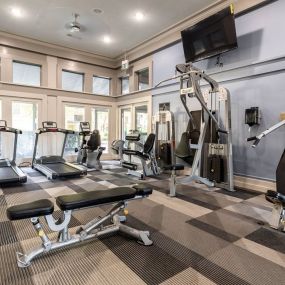 Modern Fitness Center at Arbors Harbor Town