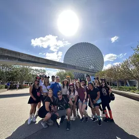 We had a great time at Epcot with both teams, these guys and gals worked so hard this year and they deserve it!