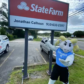 Jonathan Calhoun - State Farm Insurance Agent - Tar Hills North Carolina Mascot