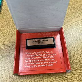 Just received our bronze honor bar today for 2023! ???? Honor club recognizes agents for consistently protecting customers' lives, deepening relationships, and honoring State Farm values.
Honor Club agents set themselves apart by building value, trust, and truly caring about their community. Looking forward to achieving more together!