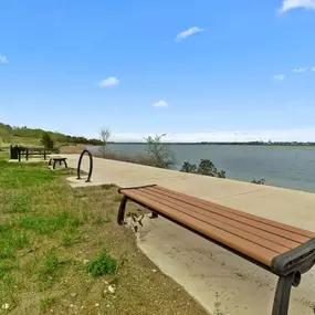 Scenic Lakeside Walking Trails & Benches