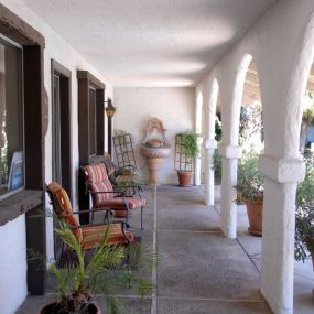 Leasing Office Entrance at Casa Del Rio Apartments