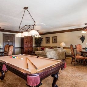 Billiards Table at Casa Del Rio Apartments