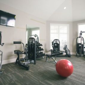 fitness center strength training equipment