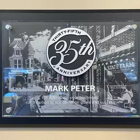 Mark Peter - State Farm Insurance Agent - Award