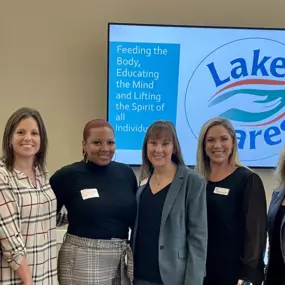 Our agency sponsored the Mount Dora Area Chamber of Commerce Business Breakfast this morning.

It was an honor to have our friends, Kelsey and Ruthie from Lake Cares Food Pantry, as guest speakers! This organization does great work in our community & we encourage you to learn more about how you can help them feed individuals, families, and students in our local area.

We love our community!