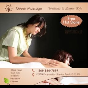 Whether it’s stress, physical recovery, or a long day at work, Green Massage has helped many clients relax in the comfort of our quiet & comfortable rooms with calming music.