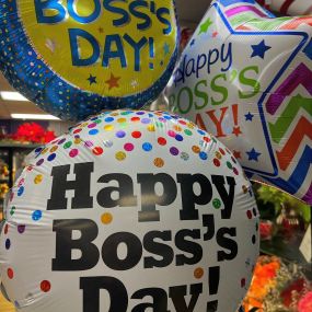 Happy Boss’s Day!! Come get your boss something to show your appreciation! Give us a call to have something delivered today! ????‍????????‍????