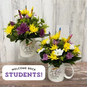 Welcome back students! We hope you have a great school year!! Help get rid of the first day jitters by sending a student or teacher some flowers today!✏️????????