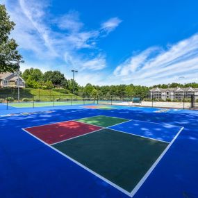 Recreational sport court at Lakeside at Arbor Place apartment homes