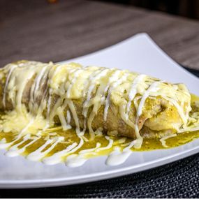 Restaurante La Oaxaqueña-Wet Burrito