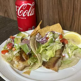 Restaurante La Oaxaqueña-  tacos de pescado