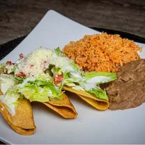 Restaurante La Oaxaqueña-Deep fried potato taco