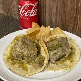 Restaurante La Oaxaqueña- tacos de costilla