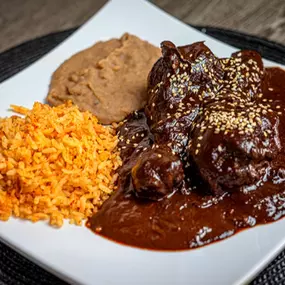 Restaurante La Oaxaqueña-Mole Plate