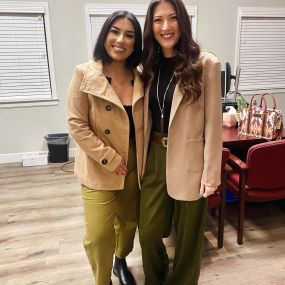When you start twinning at work, unplanned! Love working with the BEST!