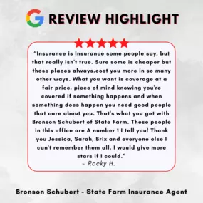 Bronson Schubert - State Farm Insurance Agent