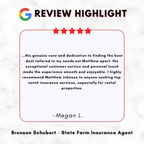 Bronson Schubert - State Farm Insurance Agent