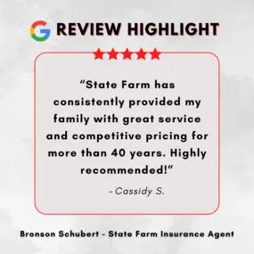 Bronson Schubert - State Farm Insurance Agent